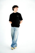 T-SHIRT BRODÉ NOIR
