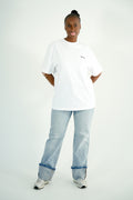 T-SHIRT BRODÉ BLANC